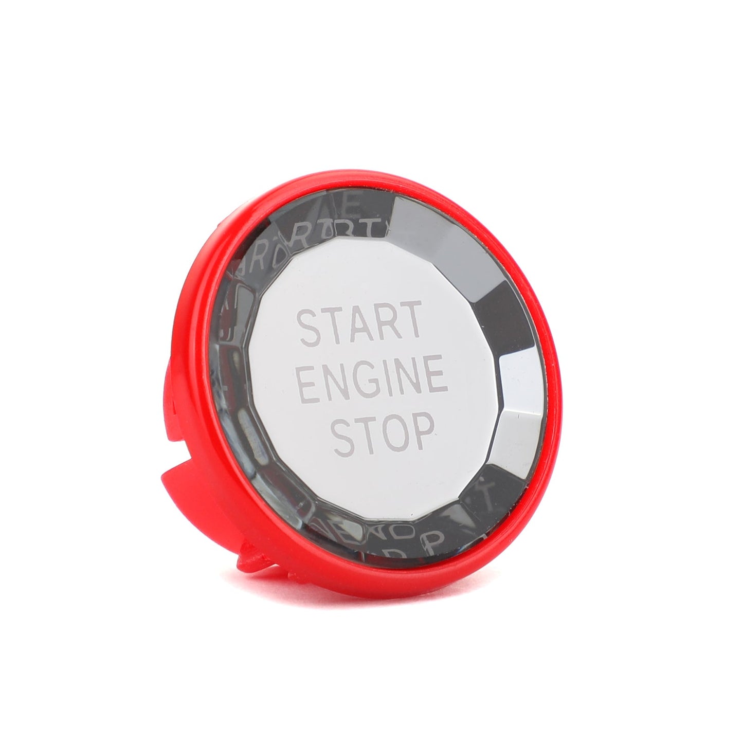 Engine Start Stop Push Button Knob Switch Decor Cover Fit For Jaguar XF XE F-Pace BLK