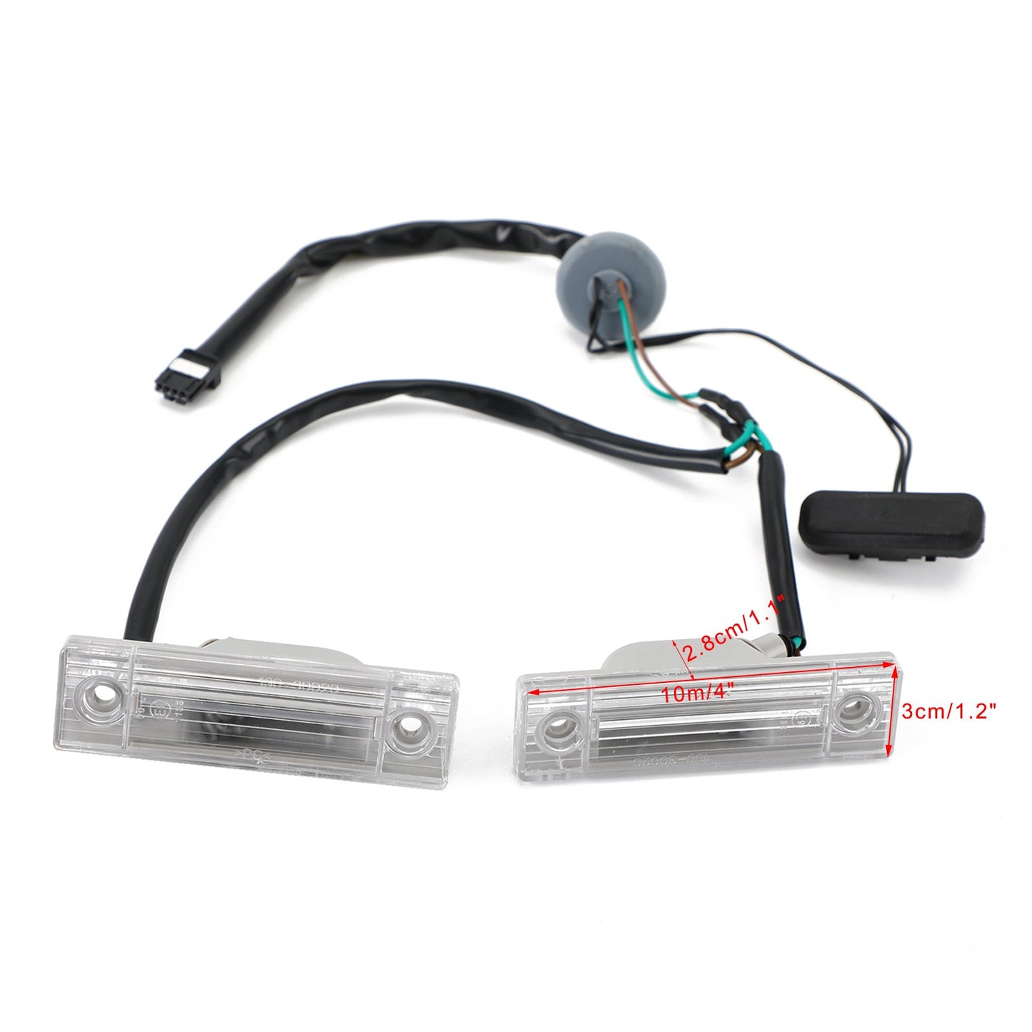 Rear Trunk Release Switch Licence Plate Lamp Fit for Chevy Cruze Orlando 2011-2014 with light