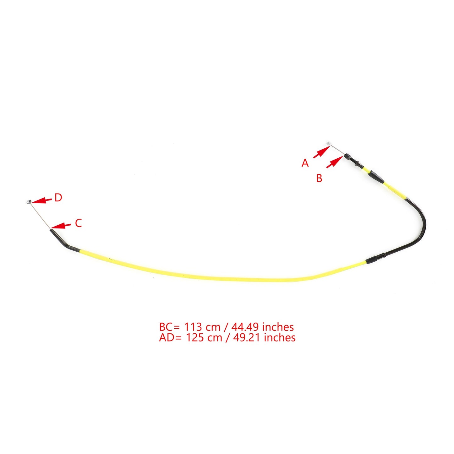 Motorcycle Clutch Cable Replacement fit for Yamaha FZ1N 2006-2010