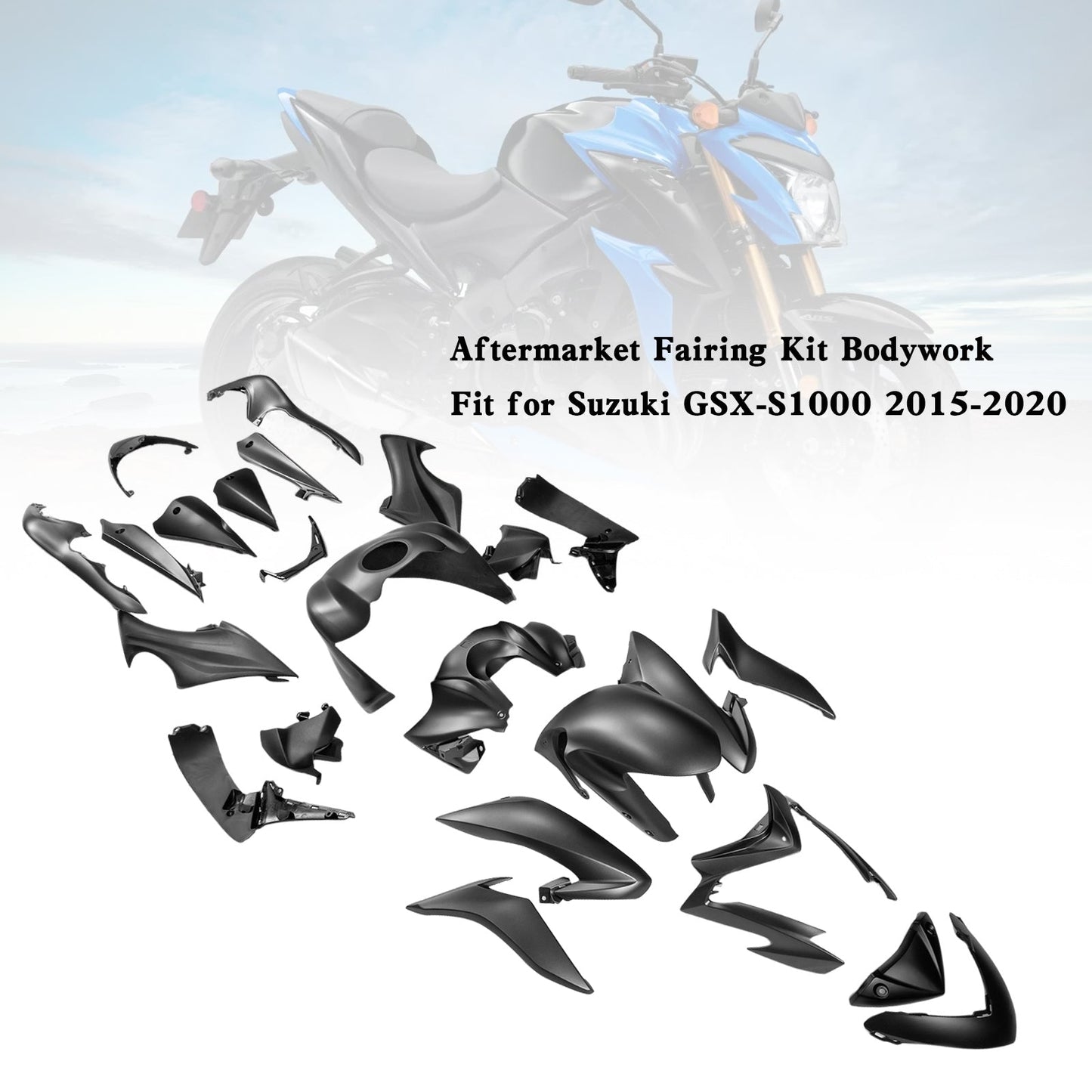 2015-2020 Suzuki GSX-S 1000 Plastic Bodywork Fairing Kit