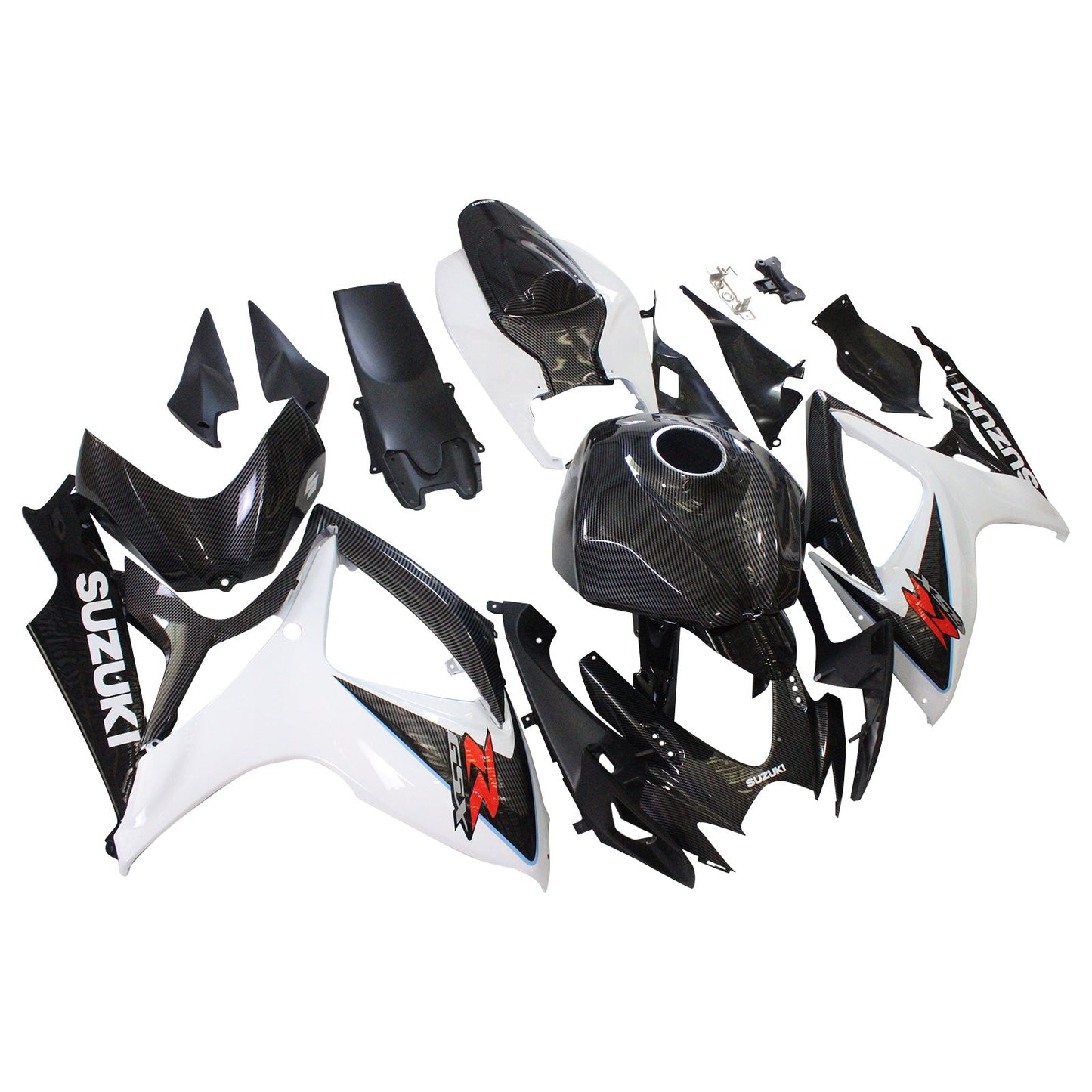 2006-2007 Suzuki GSXR 600/750 K6 Fairing Kit Bodywork Plastic ABS