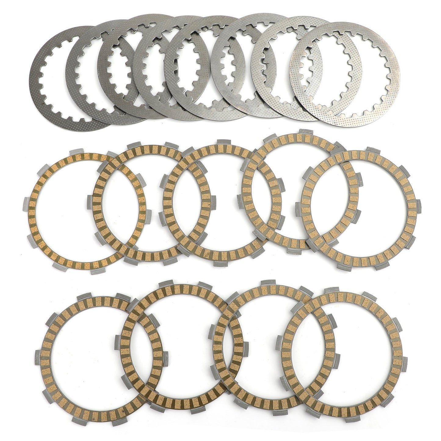Clutch Plate Kit - Friction & Steel Plates For Yamaha FZ400 4YR 1997