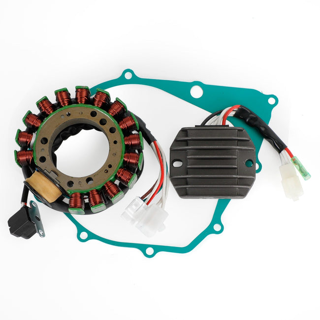 Magneto Stator+Voltage Rectifier+Gasket For Yamaha YFM350 Big Bear 350 2x4 1999