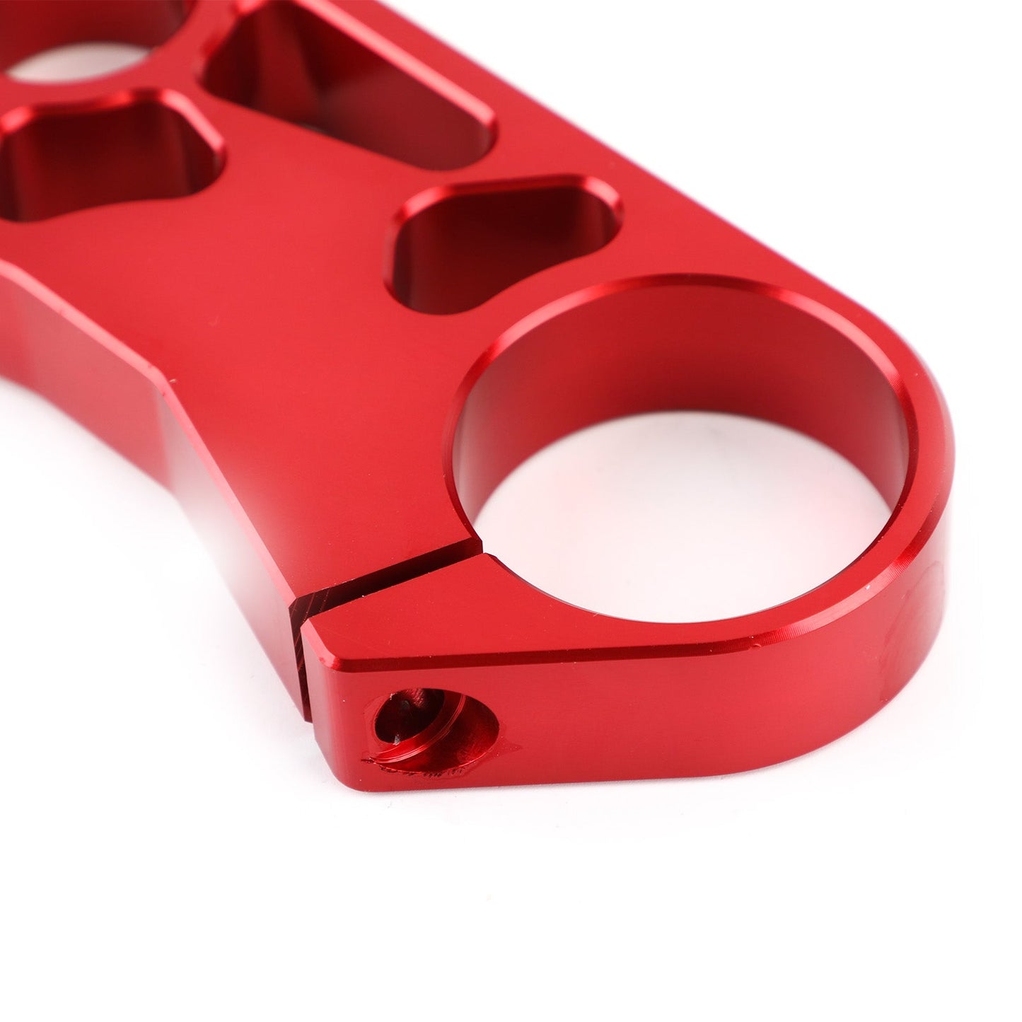 Lowering Triple Tree Front Upper Top Clamp for SUZUKI GSXR 600 750 1000 Black