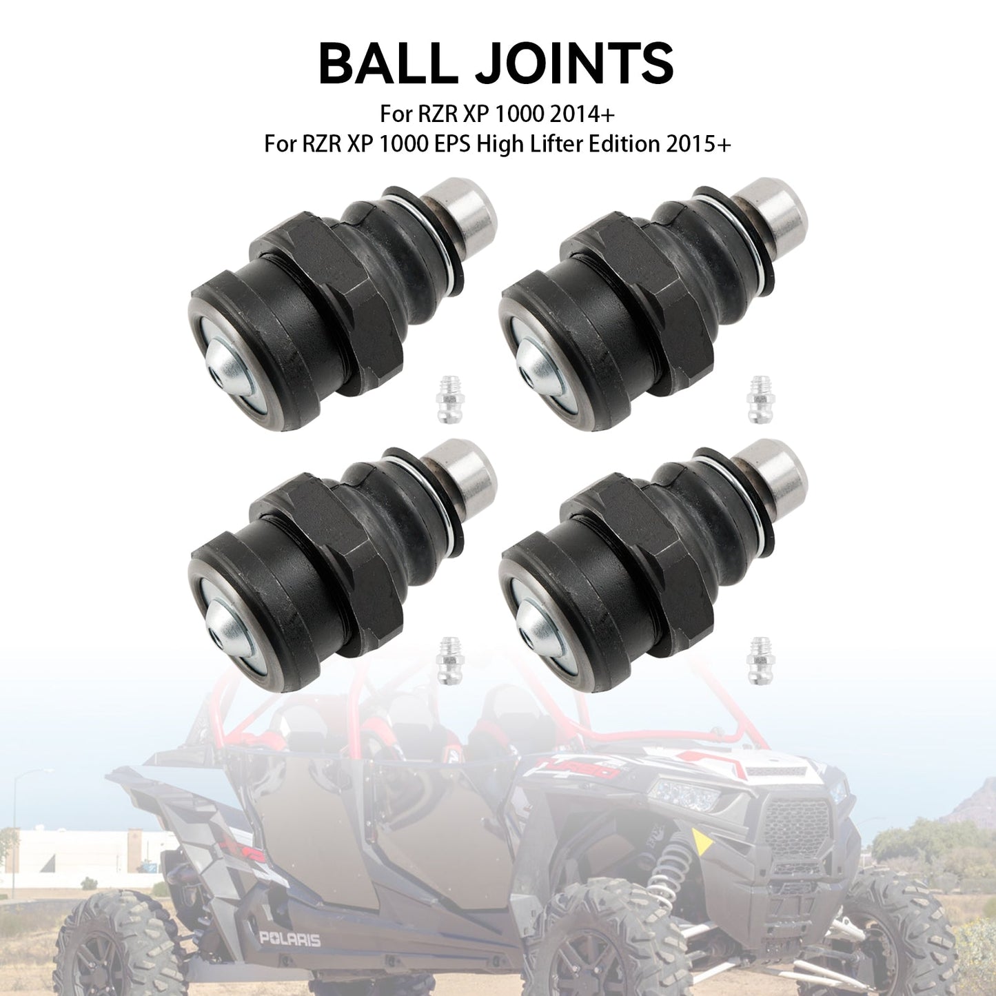 Polaris RZR PRO XP 2020+ 4PCS Death Grip Ball Joints Package