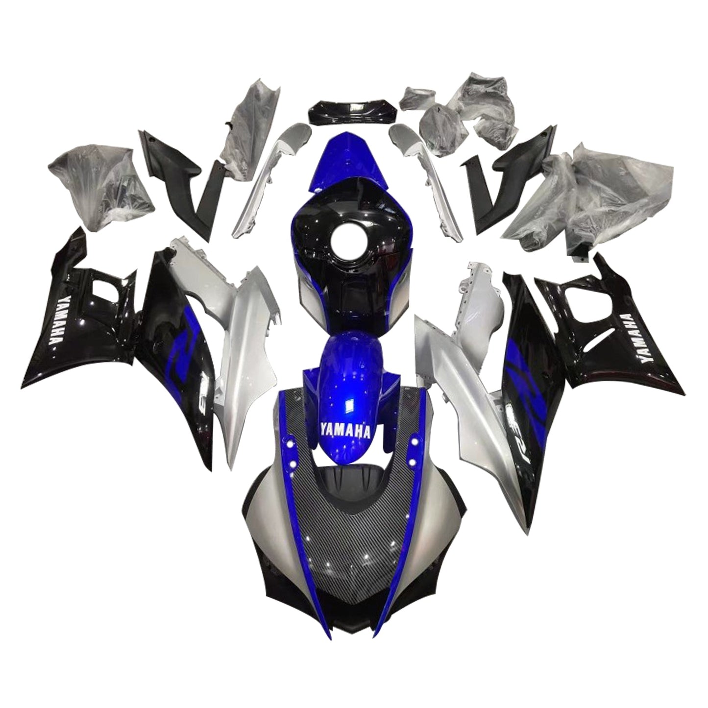 2019-2021 Yamaha YZF-R3 R25 Fairing Kit Bodywork Plastic ABS