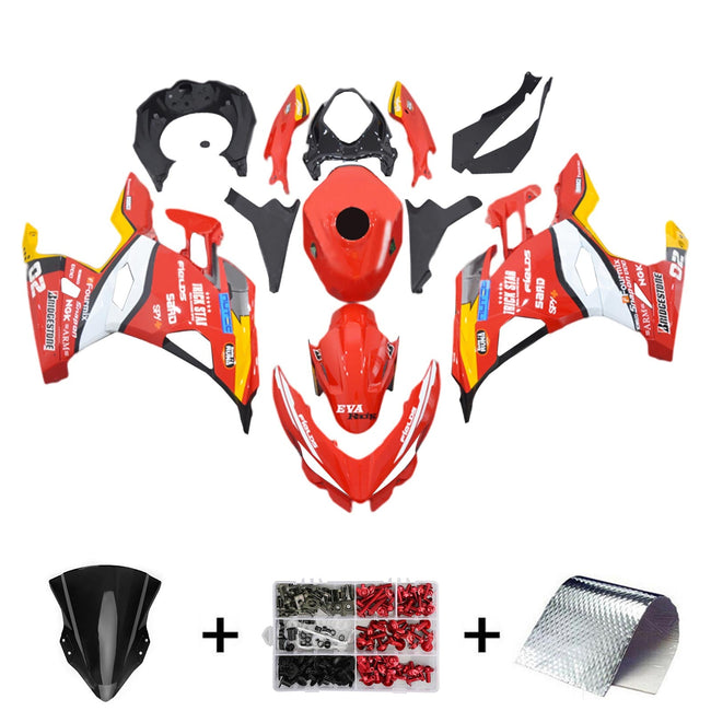 2018-2023=4 Kawasaki EX400 Ninja400 Fairing Kit Bodywork Plastic ABS