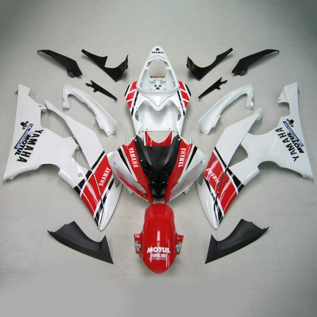 2008-2016 Yamaha YZF 600 R6 Injection Fairing Kit Bodywork Plastic ABS #148