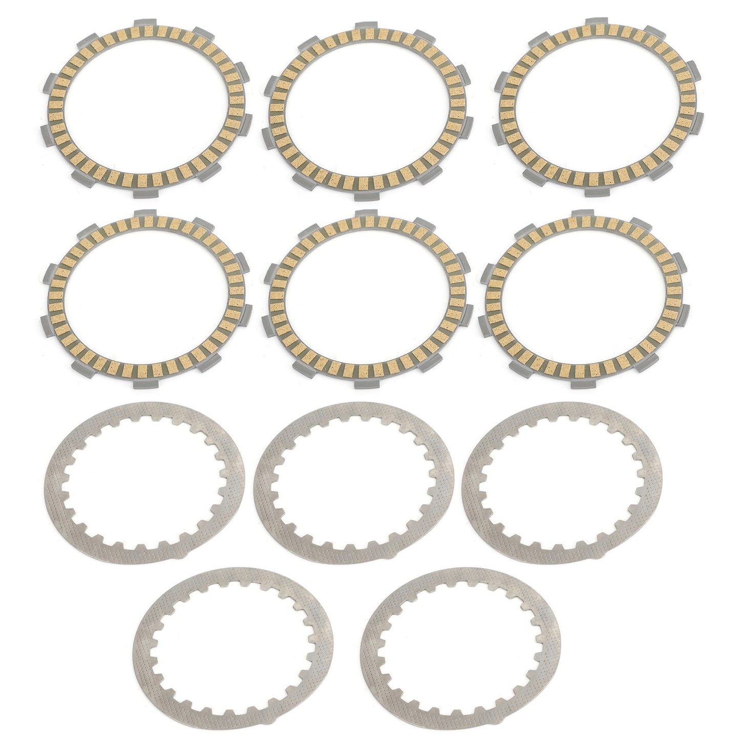 Clutch Plate Kit - Friction & Steel Plates For Yamaha TZR125 87-92