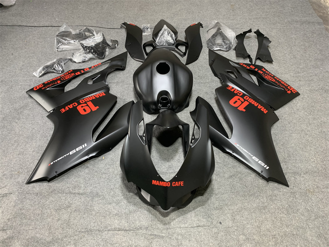 2012-2015 Ducati 1199 899 Injection Fairing Kit Bodywork Plastic ABS #129