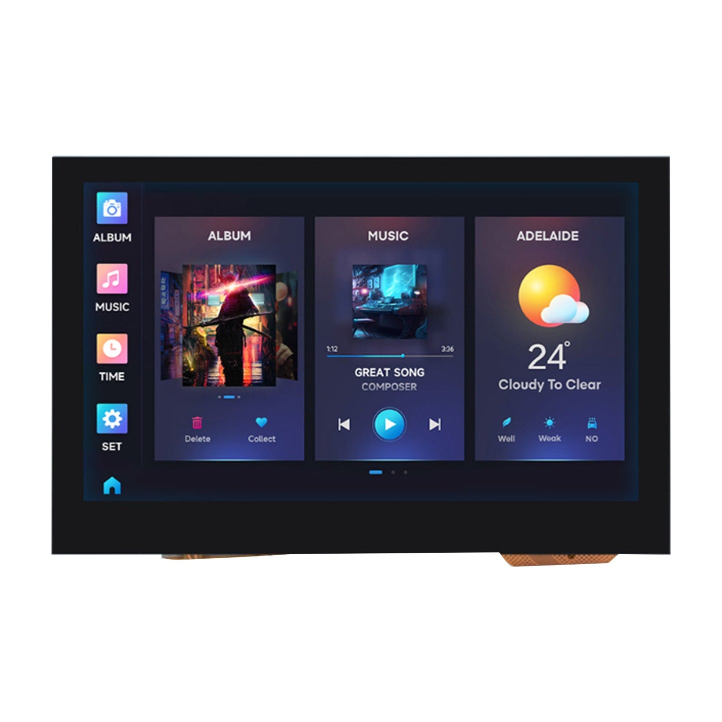 ESP32-S3 Development Board 4.3-inch Capacitive Touch Screen LX7 Wifi Bluetooth