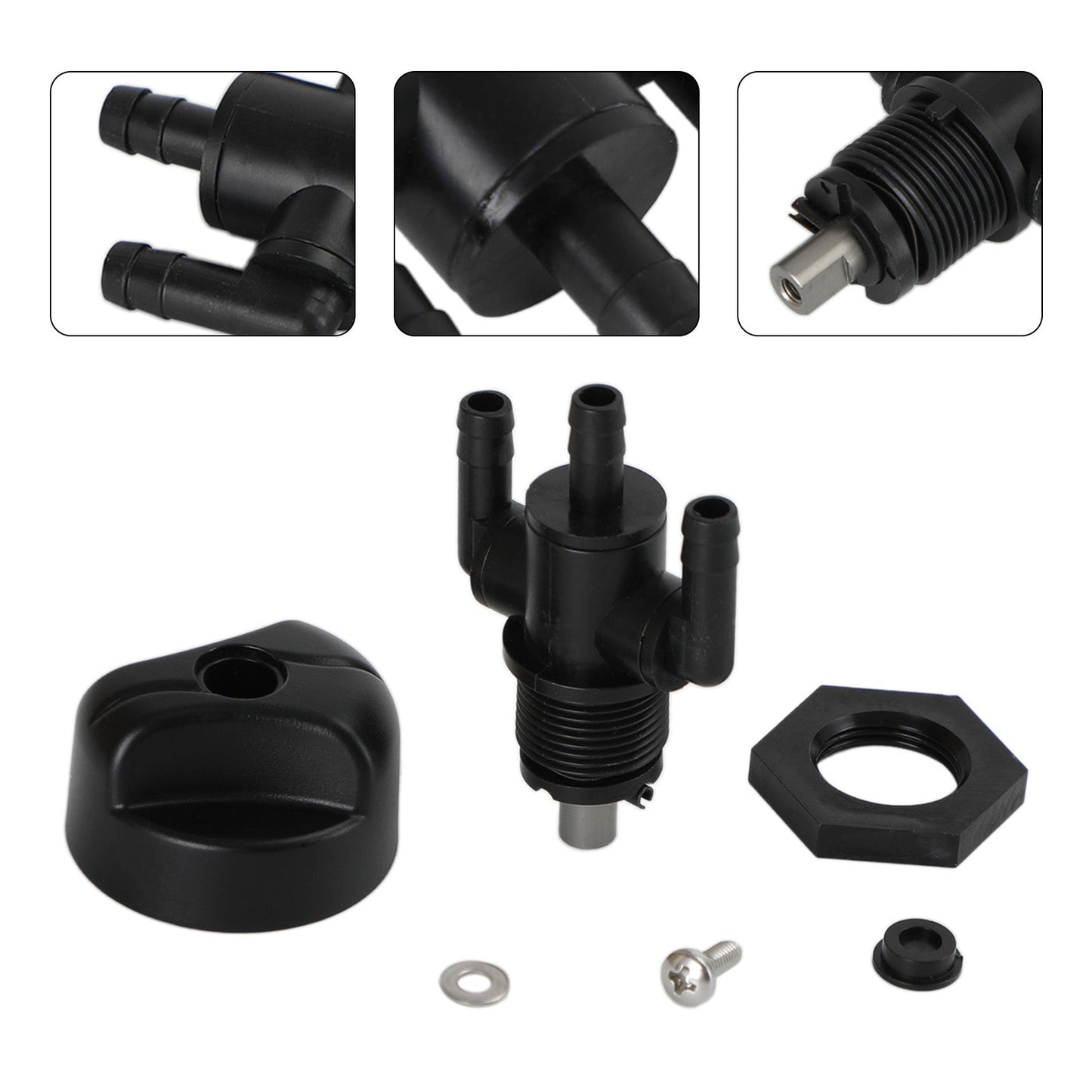 Fuel Shutoff Valve Petcock 3-Way fit for Polaris Xplorer 300 400 400L 7052154