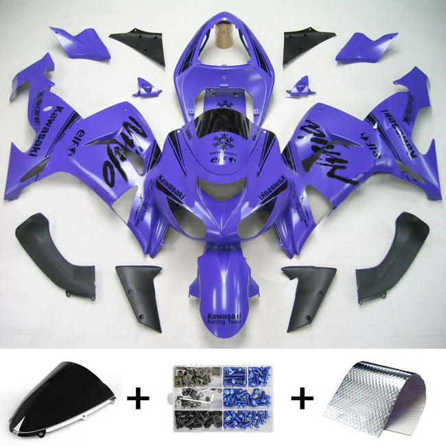 2006-2007 Kawasaki ZX10R Amotopart Injection Fairing Kit Bodywork Plastic ABS #125