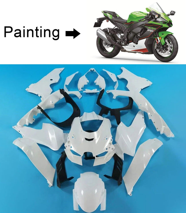 2021-2024 Kawasaki ZX-10R ZX10R Amotopart Injection Fairing Kit Bodywork ABS #101