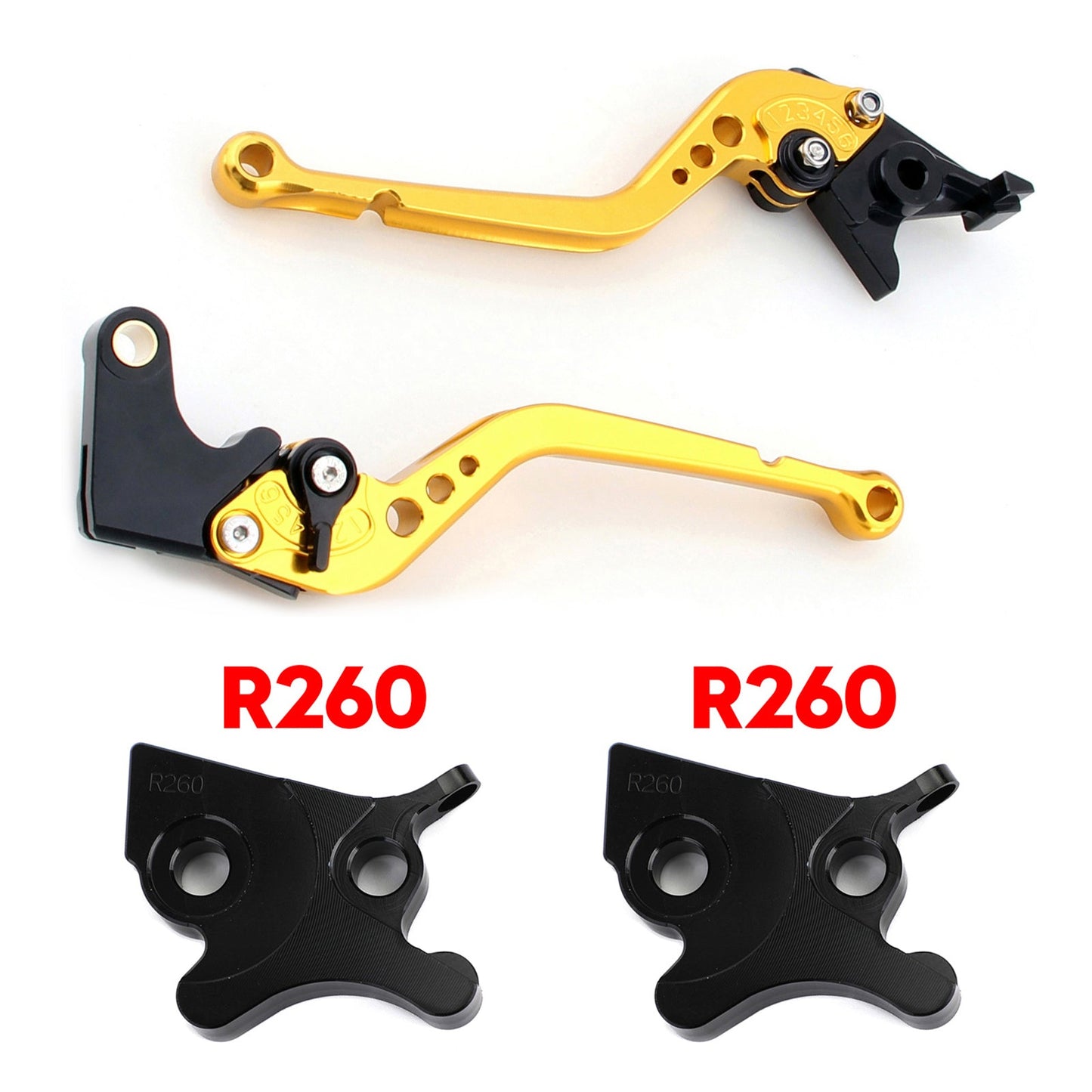 Motorcycle Long Clutch Brake Lever fit for VESPA GTS 300 Super