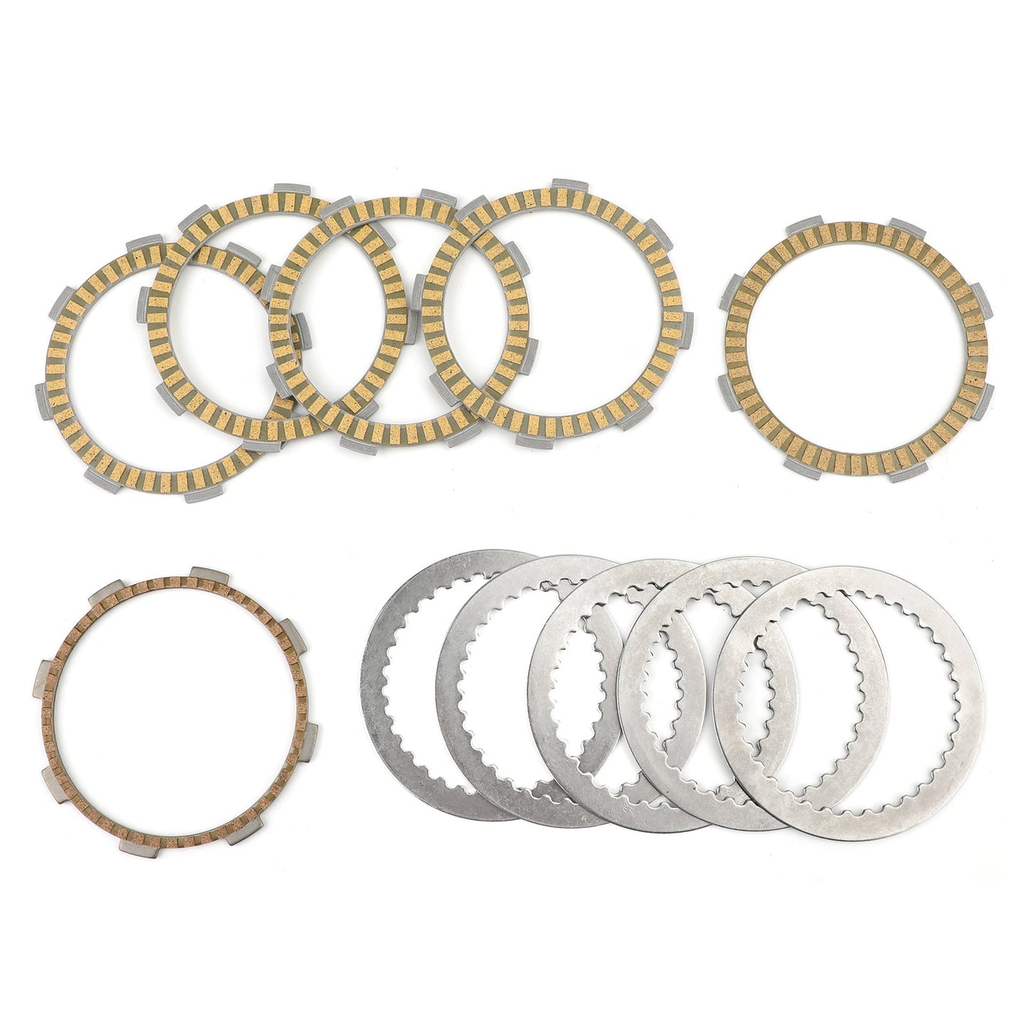 Clutch Plate Kit - Friction & Steel Plates For Honda CRF150 CRF150F 2003-2005 CRF230 CRF230F 2003-2017