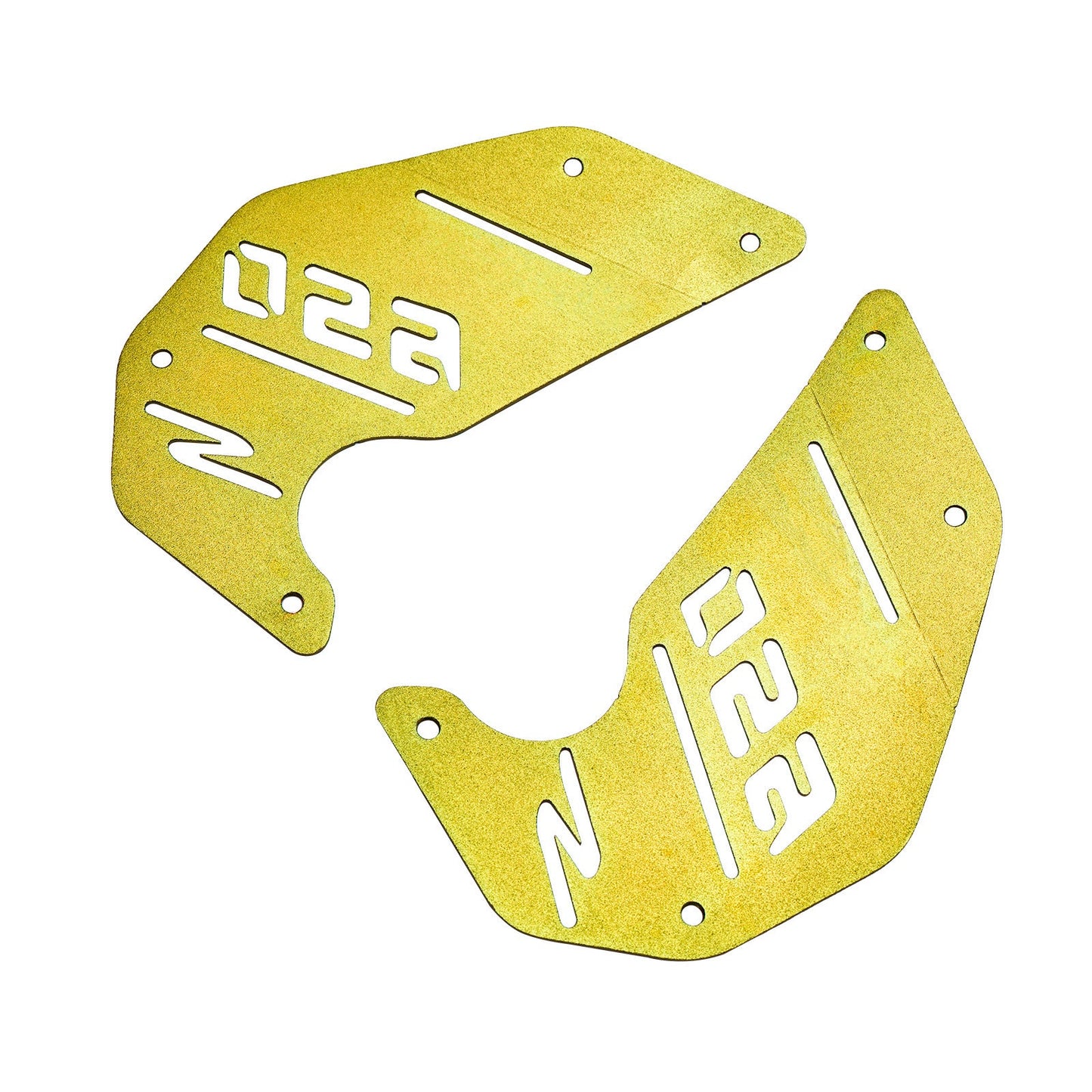 Engine Cover Plate Side Panel Gold For Kawasaki Vulcan S En650 Vn650 2015-2022 Cafe