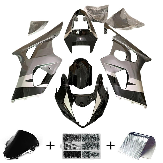 2004-2005 Suzuki GSXR 600/750 K4 Fairing Kit Bodywork Plastic ABS