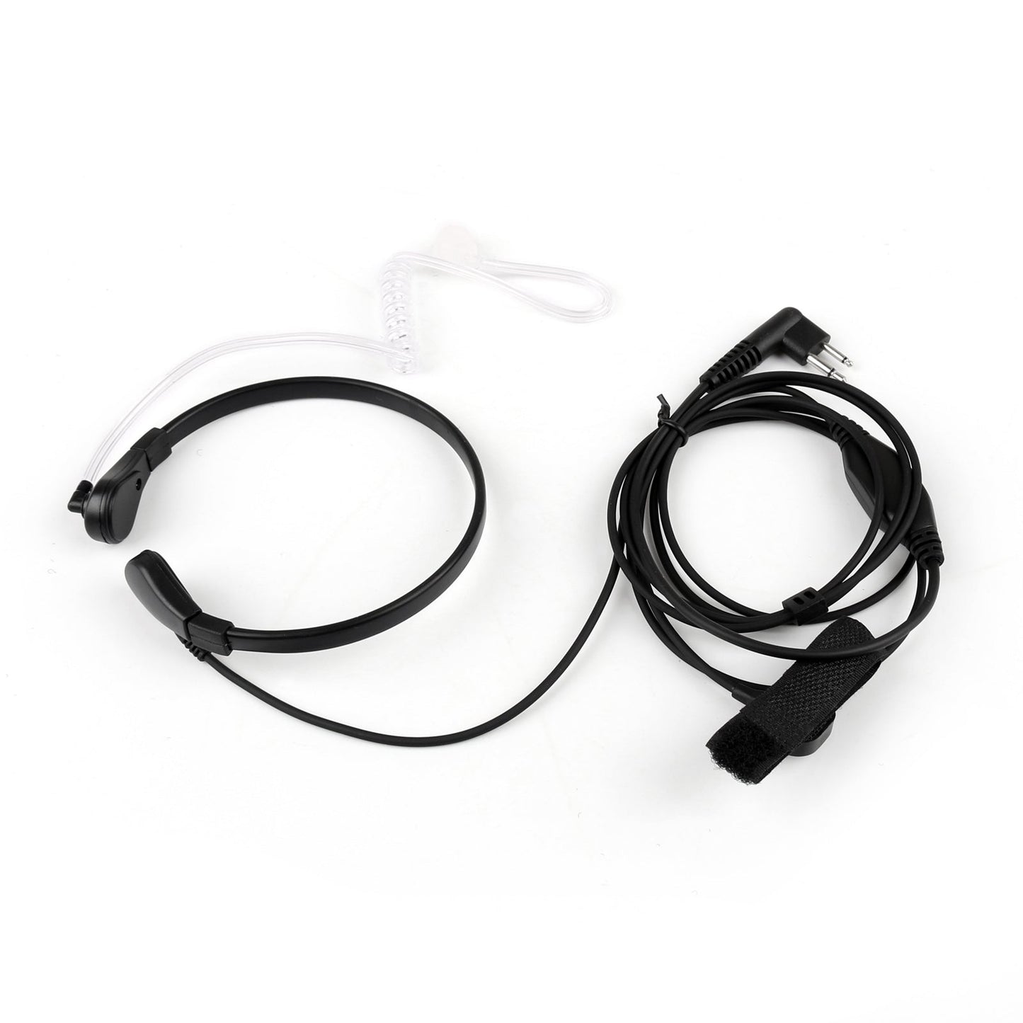 1x Throat Vibration Mic Acoustic Tube Headset For Motorola GP300/88/88S/3688