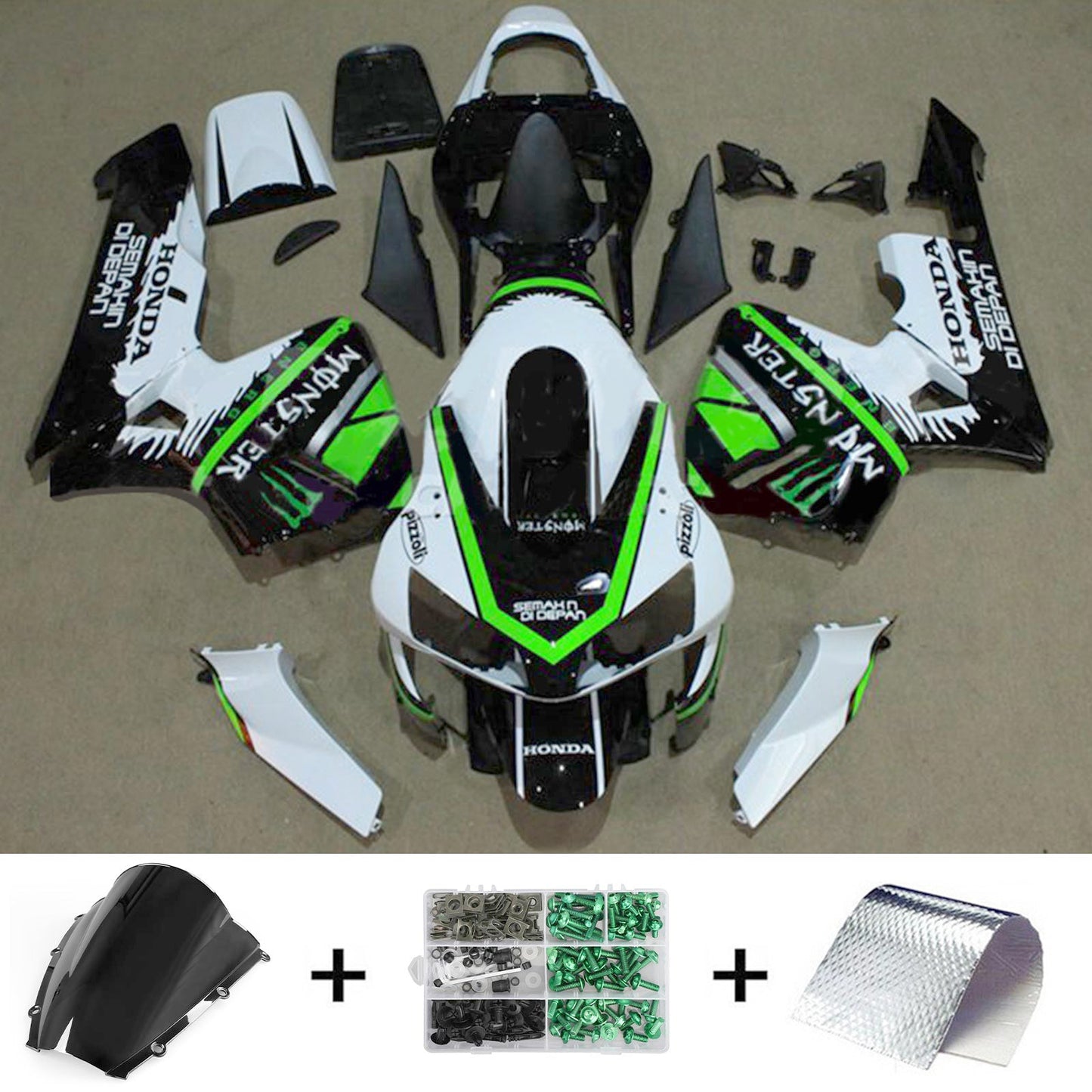 2003-2004 Honda CBR600RR F5 Injection Fairing Kit Bodywork Plastic ABS#210