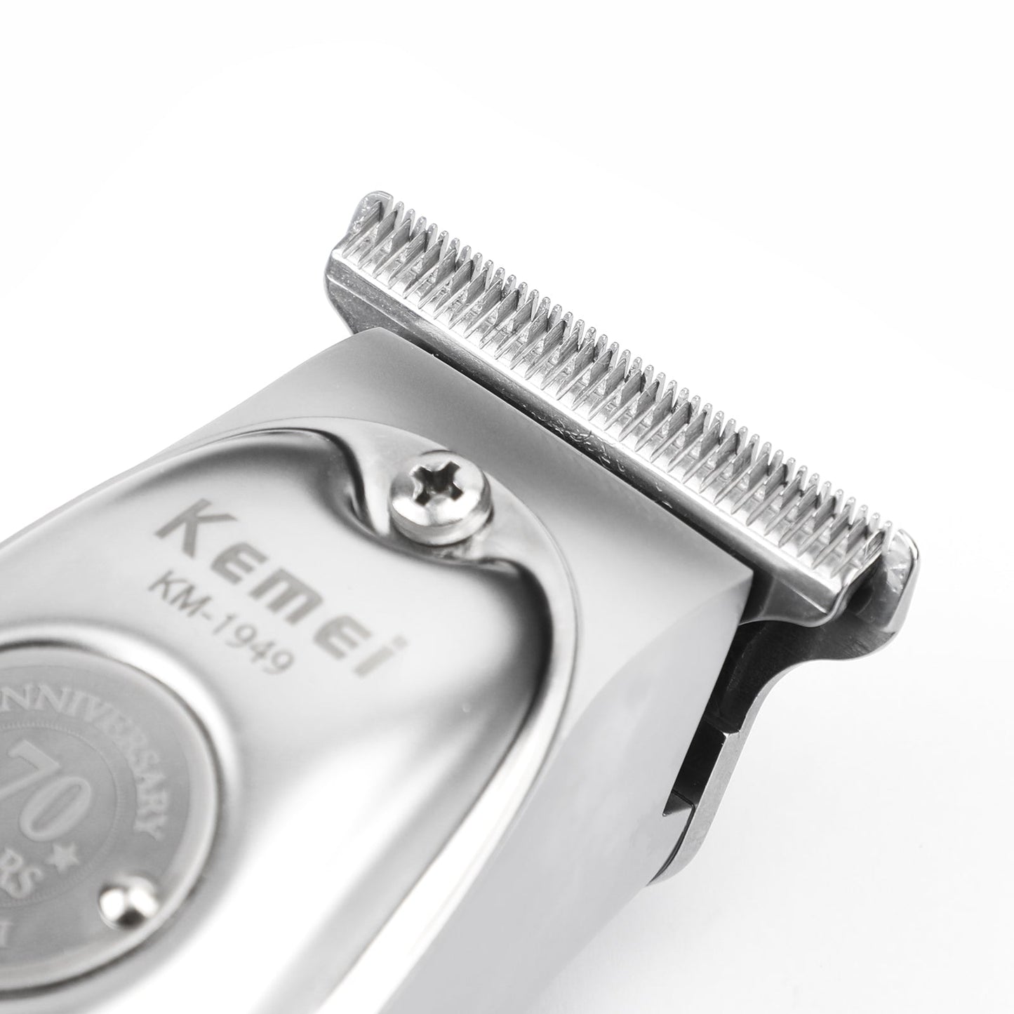 Kemei Metal Professional Hair Clipper Electric Cordless Hair Trimmer
