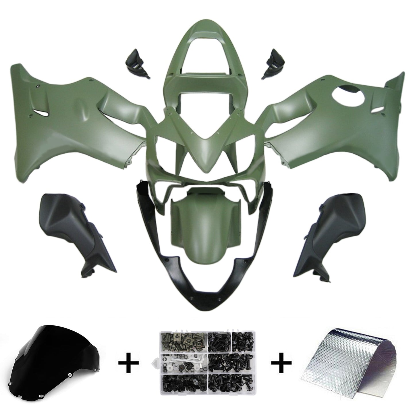 2001-2003 Honda CBR600 F4i Injection Fairing Kit Bodywork Plastic ABS #121