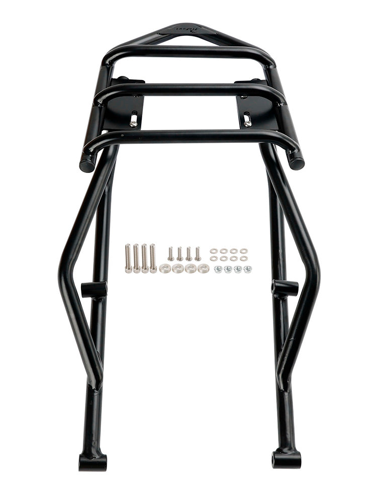 Ducati Desert X 2022-2023 Tube Rear Rack with Passenger Grip Black