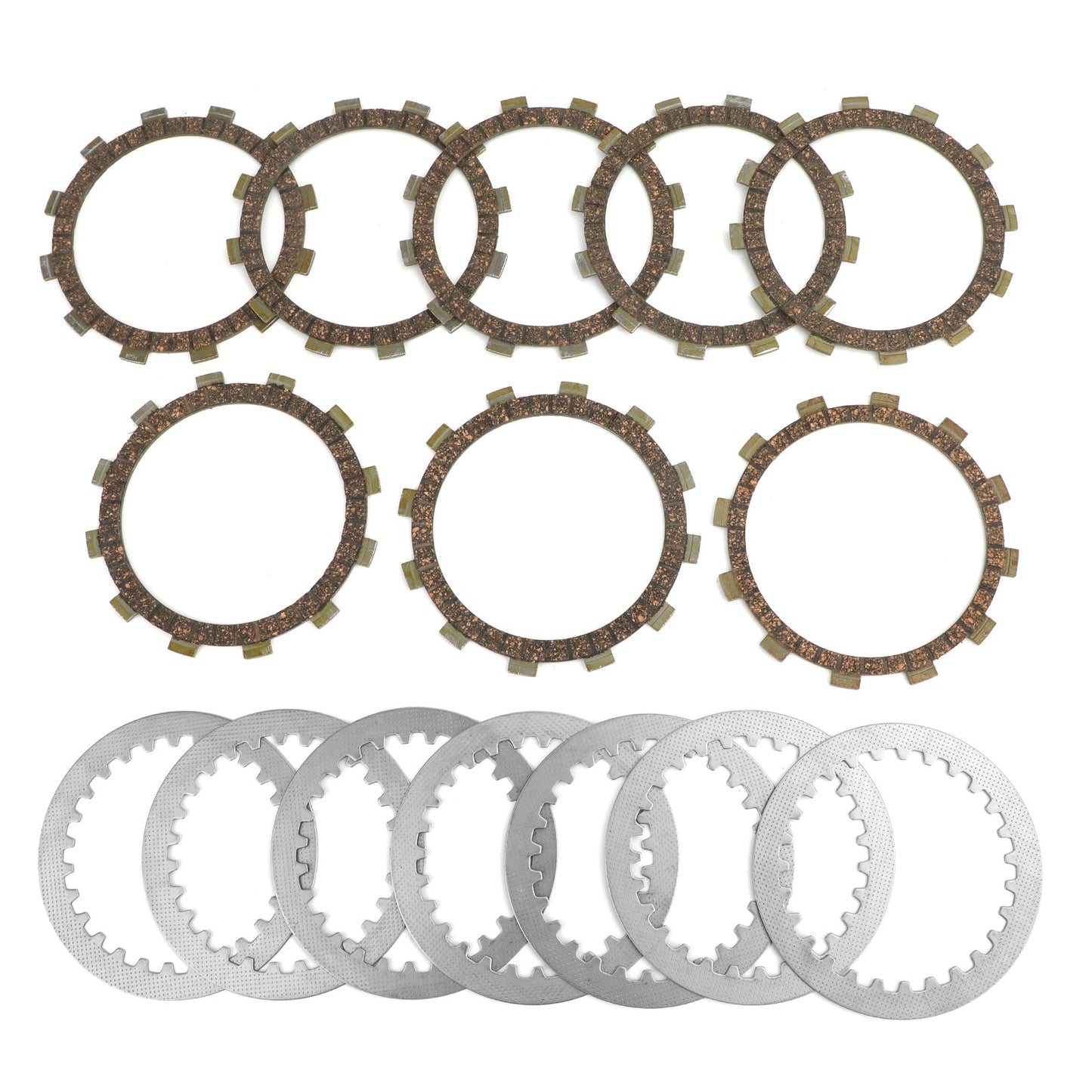 Clutch Plate Kit - Friction & Steel Plates For Yamaha XT550 5Y3 XT550J 1982