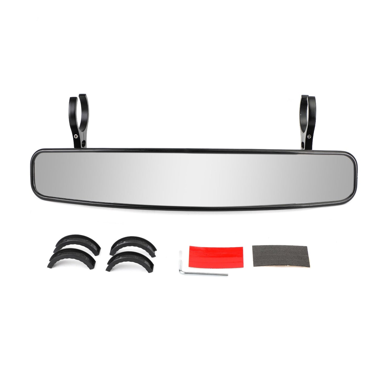 UTV 17" Rear View Mirror 2" Roll Bar Fit For Can-am Maverick STD XRS XMR XRS XXC