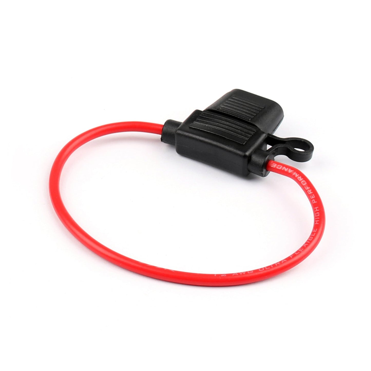 1Pcs Mini Blade Fuse Holder Waterproof 12AWG In-Line Wire Cable For Car/Boat