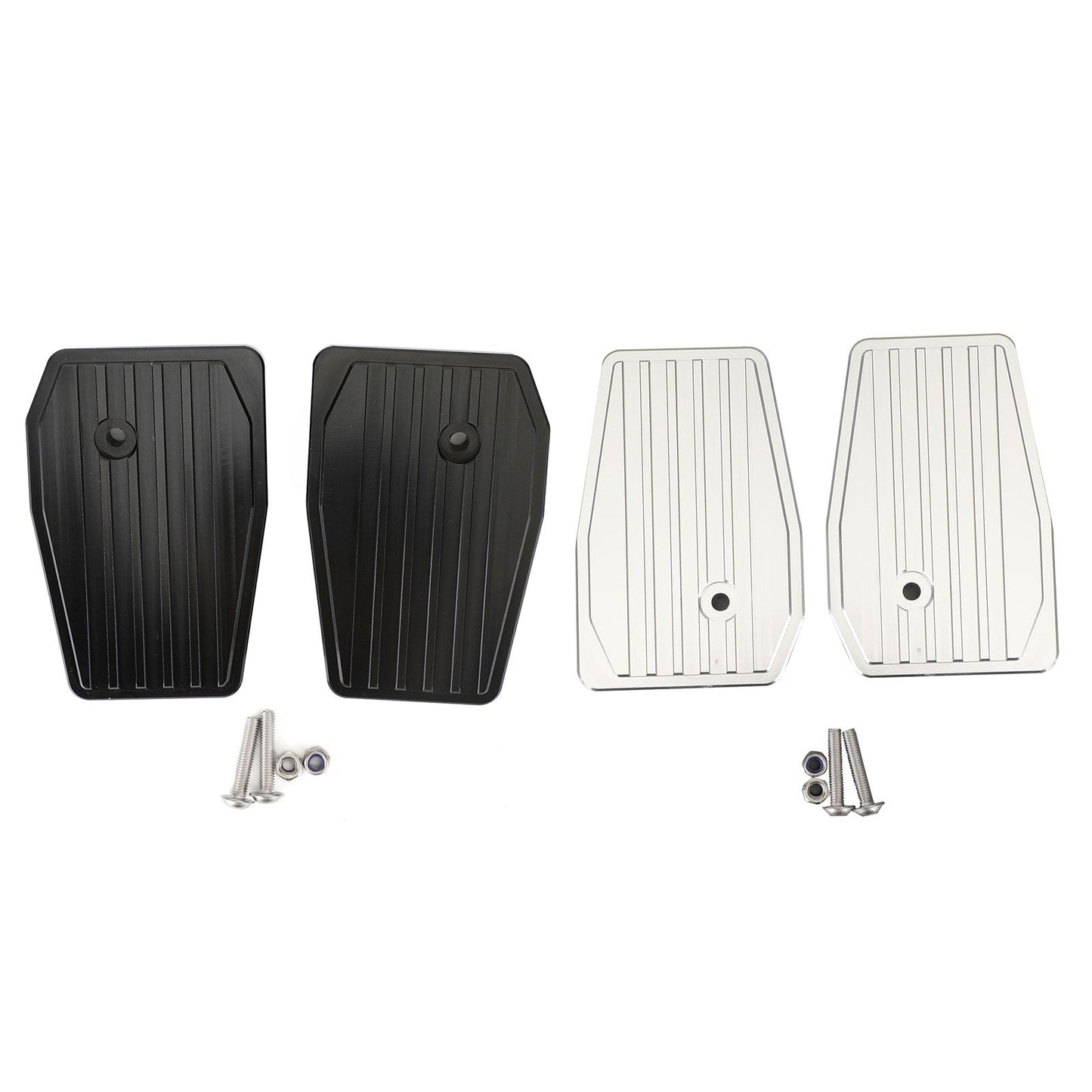 Front Foot Pegs Rest Pedal Pad Footpegs for Honda Rebel CMX300 CMX500 2017-2020 BLK