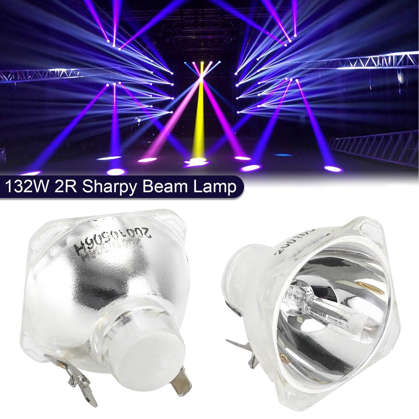 Moving Head 132W 2R Sharpy Beam Moving Head Replacement Bulb Stage Show Lighting