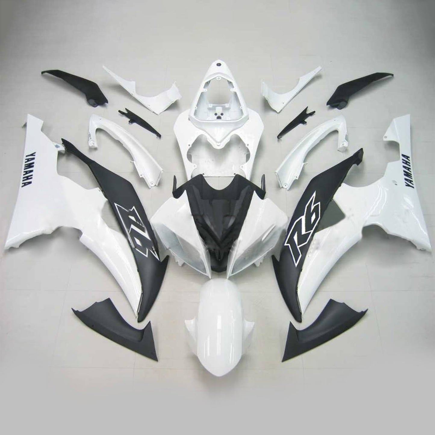 2008-2016 Yamaha YZF 600 R6 Amotopart Injection Fairing Kit Bodywork Plastic ABS #115