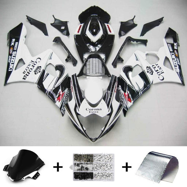 2005-2006 Suzuki GSXR1000 K5 Amotopart Injection Fairing Kit Bodywork Plastic ABS #111