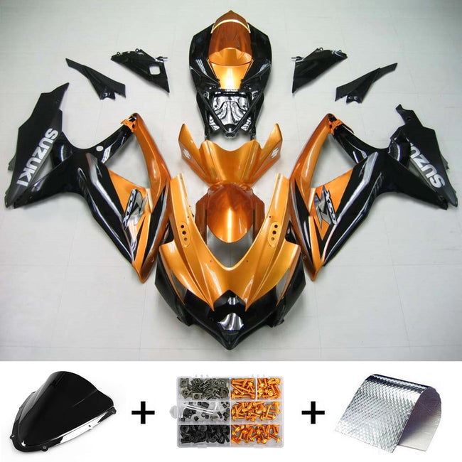 2008-2010 Suzuki GSXR 600/750 K8 Amotopart Injection Fairing Kit Bodywork Plastic ABS #155