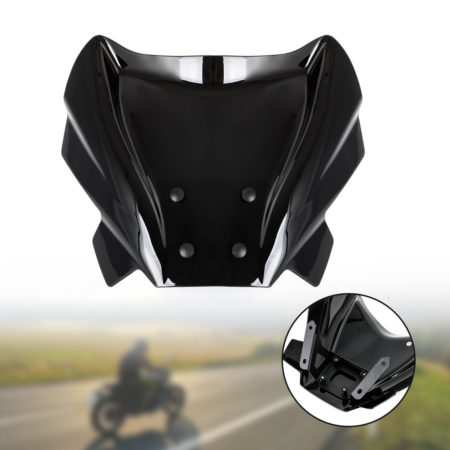 ABS Motorcycle Windshield WindScreen fit for Yamaha MT-09 / MT-09 SP 2021-2022
