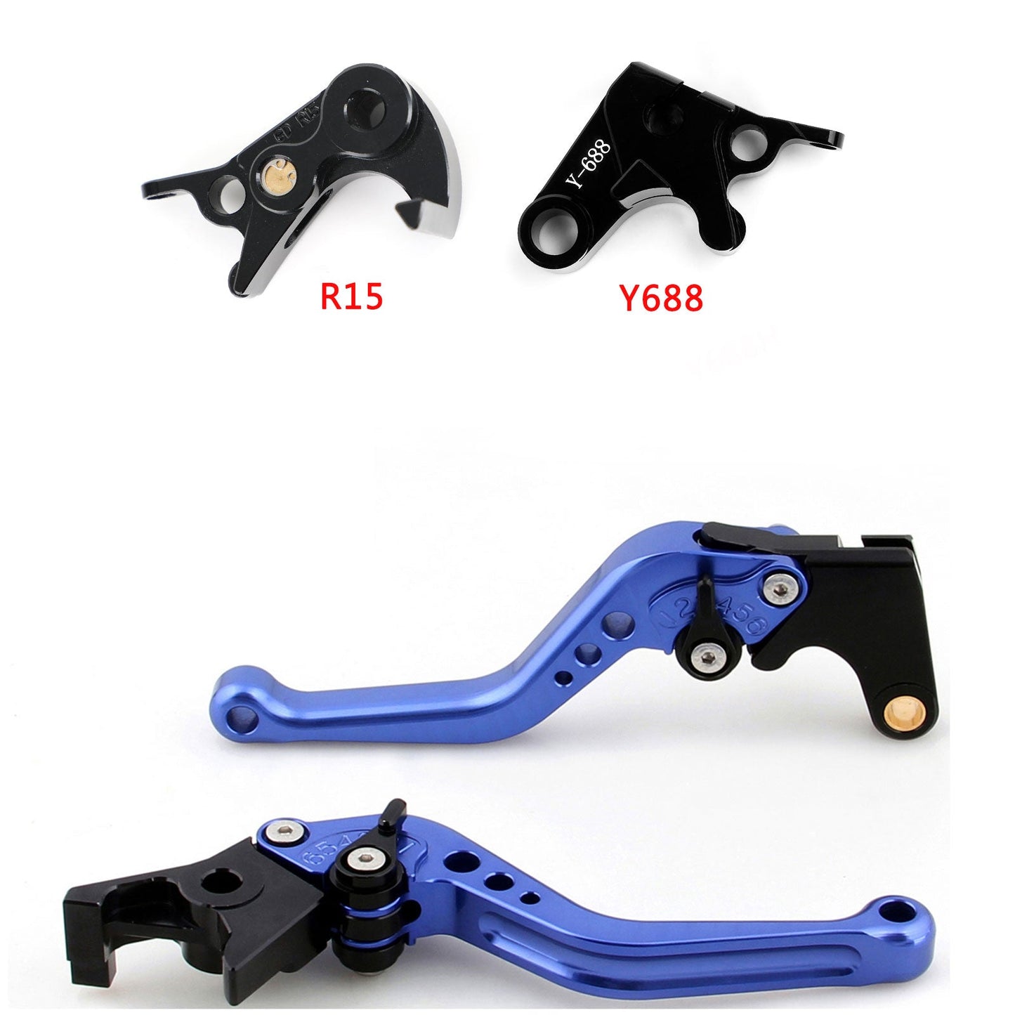 Short Clutch Brake Lever fit for Yamaha MT-09 Tracer 900/GT 21-22 YZF R6 17-20