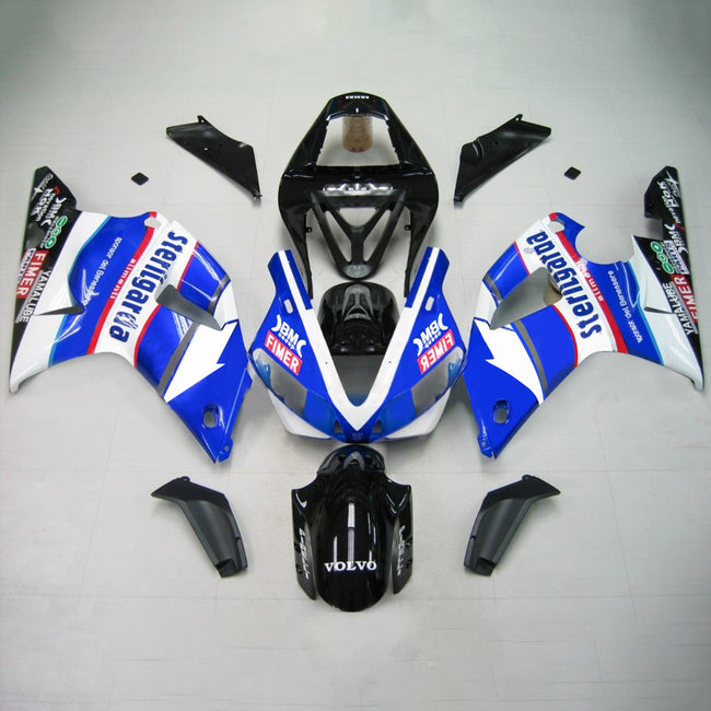 2000-2001 Yamaha YZF 1000 R1 Injection Fairing Kit Bodywork Plastic ABS #110