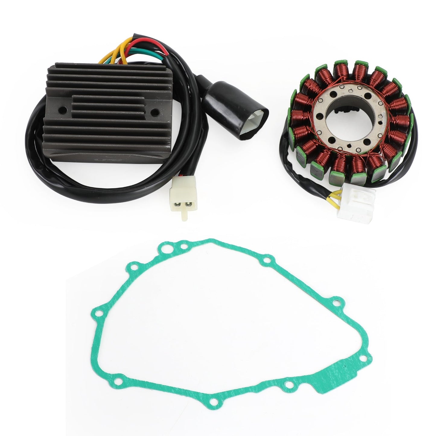 Magneto Stator+Voltage Rectifier+Gasket For Honda CB900F Hornet 2002-2007 06 05