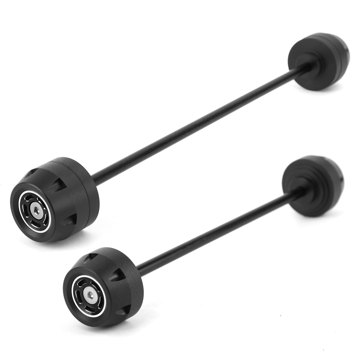 FRONT + REAR Axle Fork Wheel Slider Black Fit for BMW F900 R / F900 XR 2020