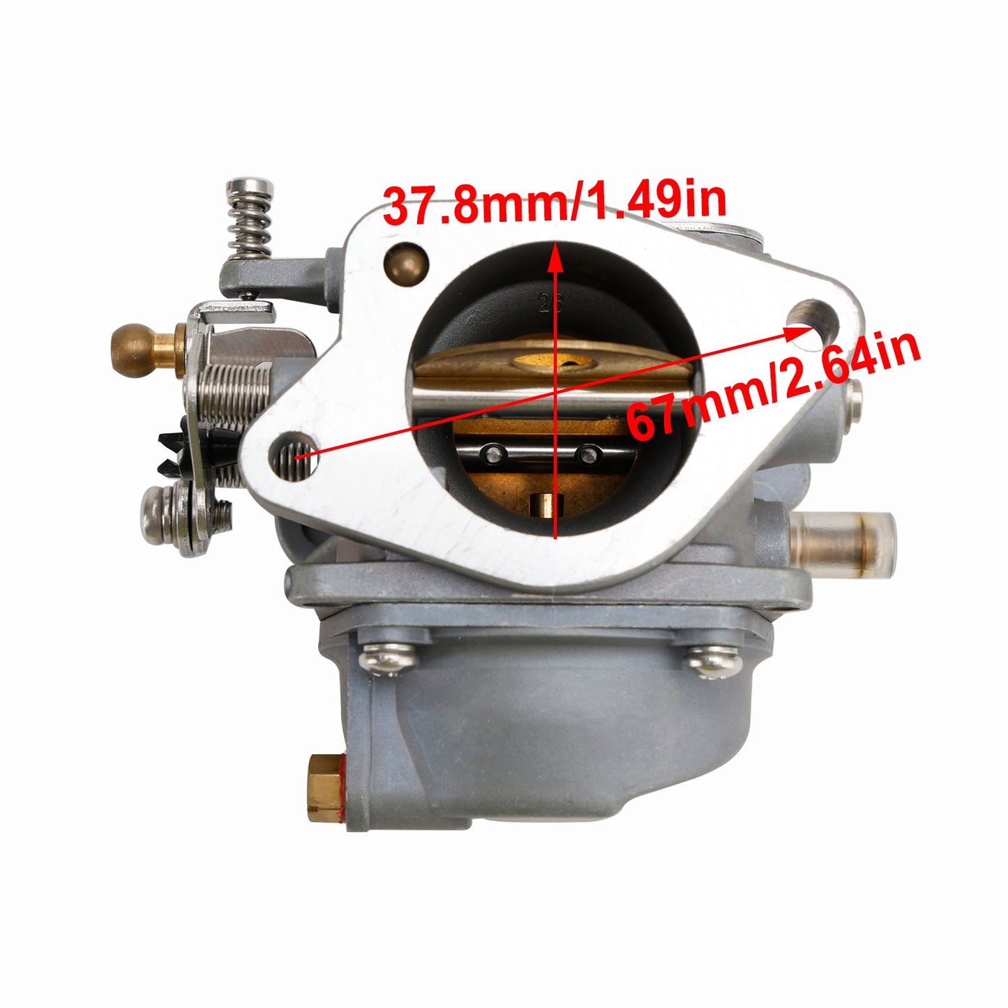 Carburetor Carb fit for Yamaha 2 Stroke 60HP E60 Outboard Motor 6K5-14301