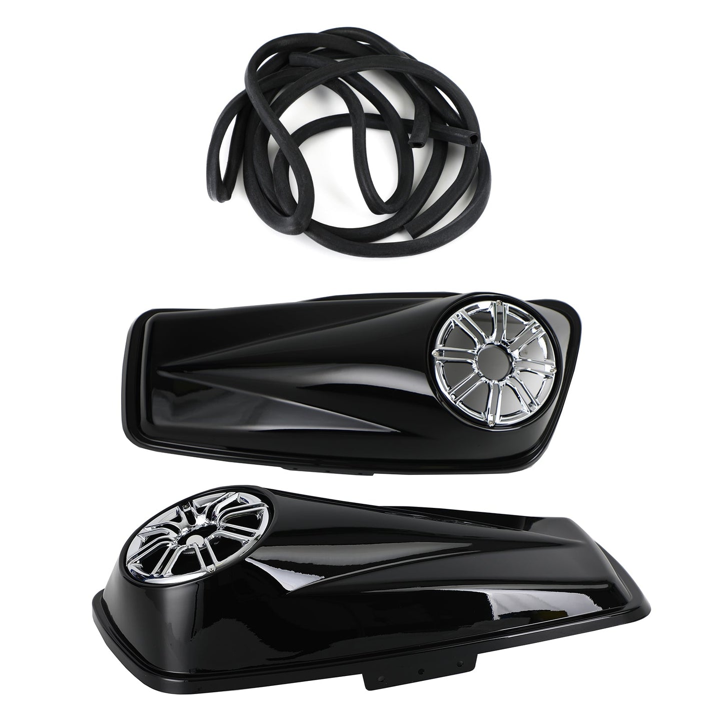 Speaker Lids For Harley Touring Street Electra Glide Hard Saddlebag 6.5" 2014-21