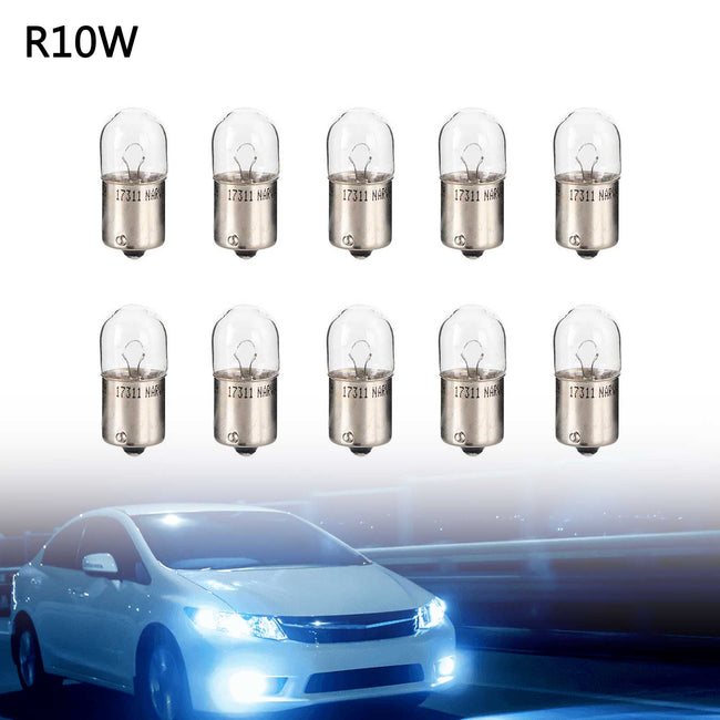 10x For NARVA 17311 Car Auxiliary Bulbs R10W 12V10W BA15s