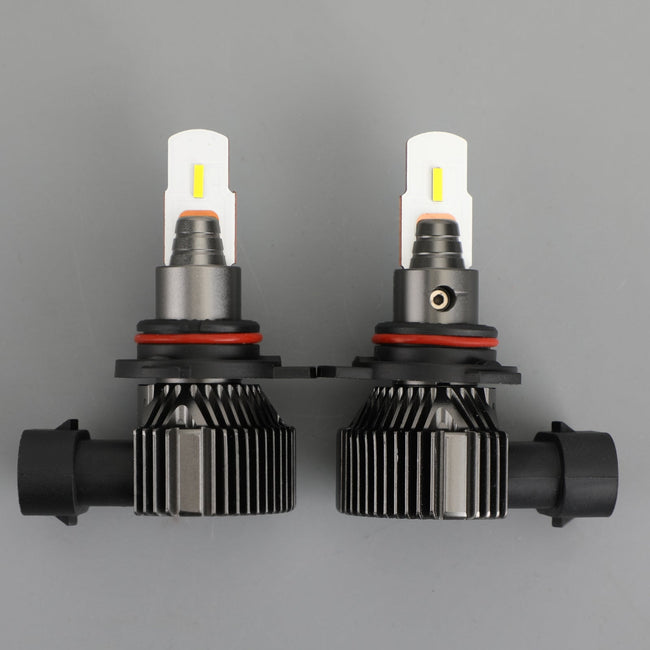 Pair HIR2/9012 12V20W 2000LM 2700K Front Car LED Headlight Fog Light Bulbs Generic