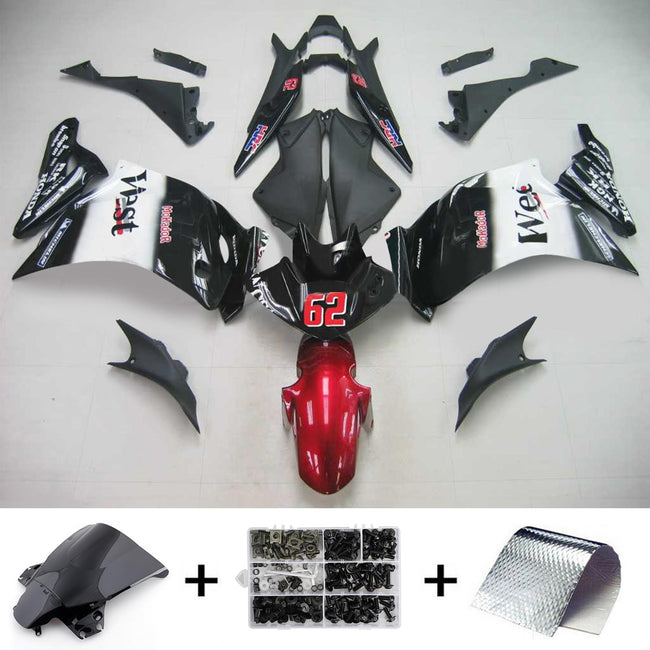 2011-2013 Honda CBR250R Amotopart Injection Fairing Kit Bodywork Plastic ABS #105