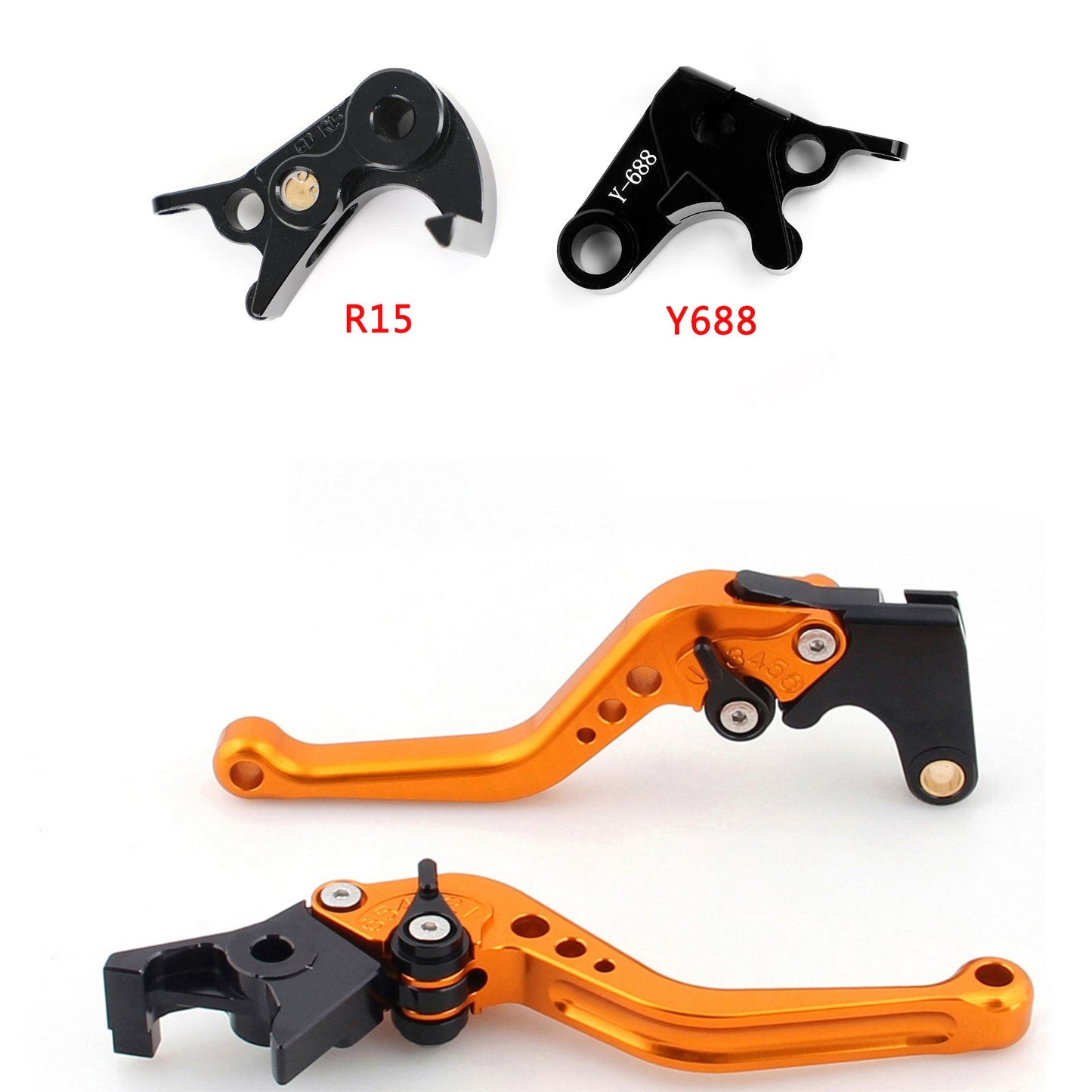 Short Clutch Brake Lever fit for Yamaha MT-09 Tracer 900/GT 21-22 YZF R6 17-20