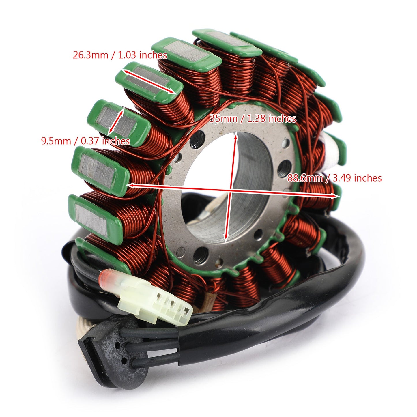 Stator Generator Fit for Polaris Outlaw 450 525 MXR IRS S MXR 2007-2011 4011866