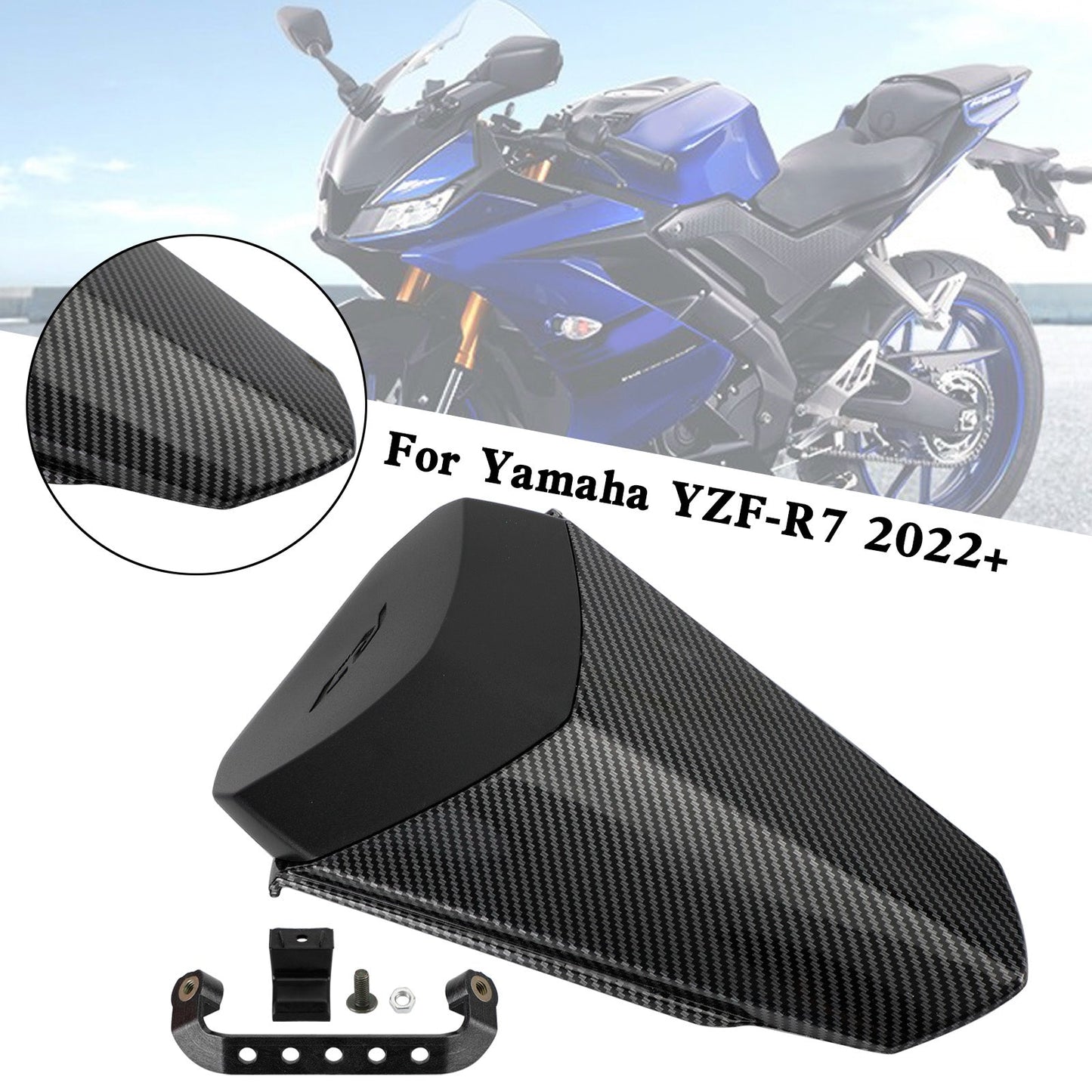 2022-2023 YAMAHA YZF-R7 YZF R7 Tail Rear Seat Cover Fairing Cowl