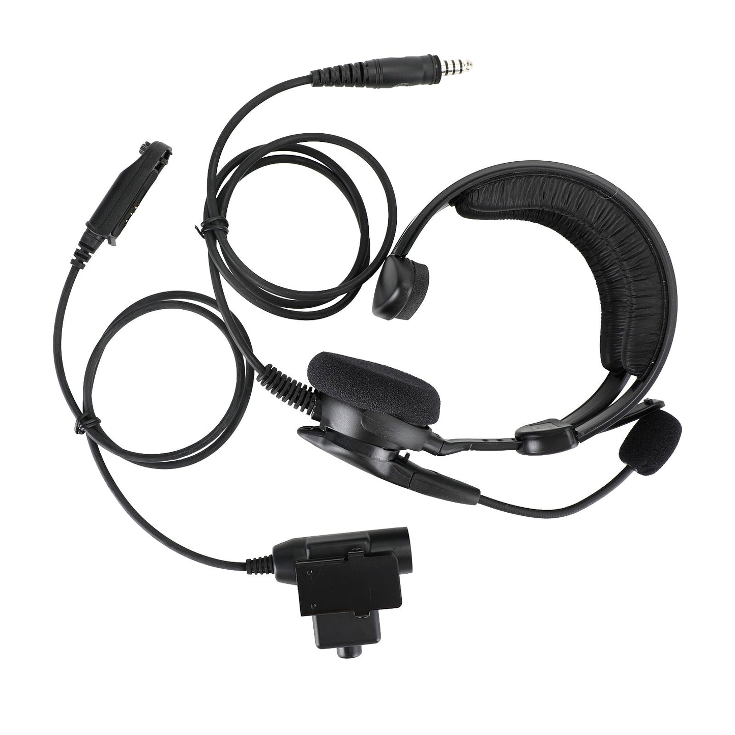 Tactical U94 Ptt Cable Plug Headset Adapter For BF-A58 BF9700 BF-S56 BF-UV9Rplus