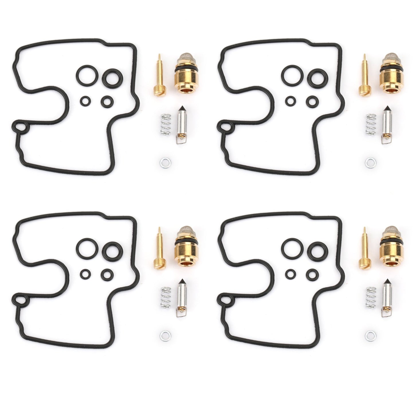 4 Carburetor Carb Repair Rebuild Kit For KAWASAKI Ninja ZX-6R ZX6R ZZR 600 05-08 Generic